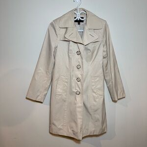 LONDON FOG TRENCH COAT petite medium